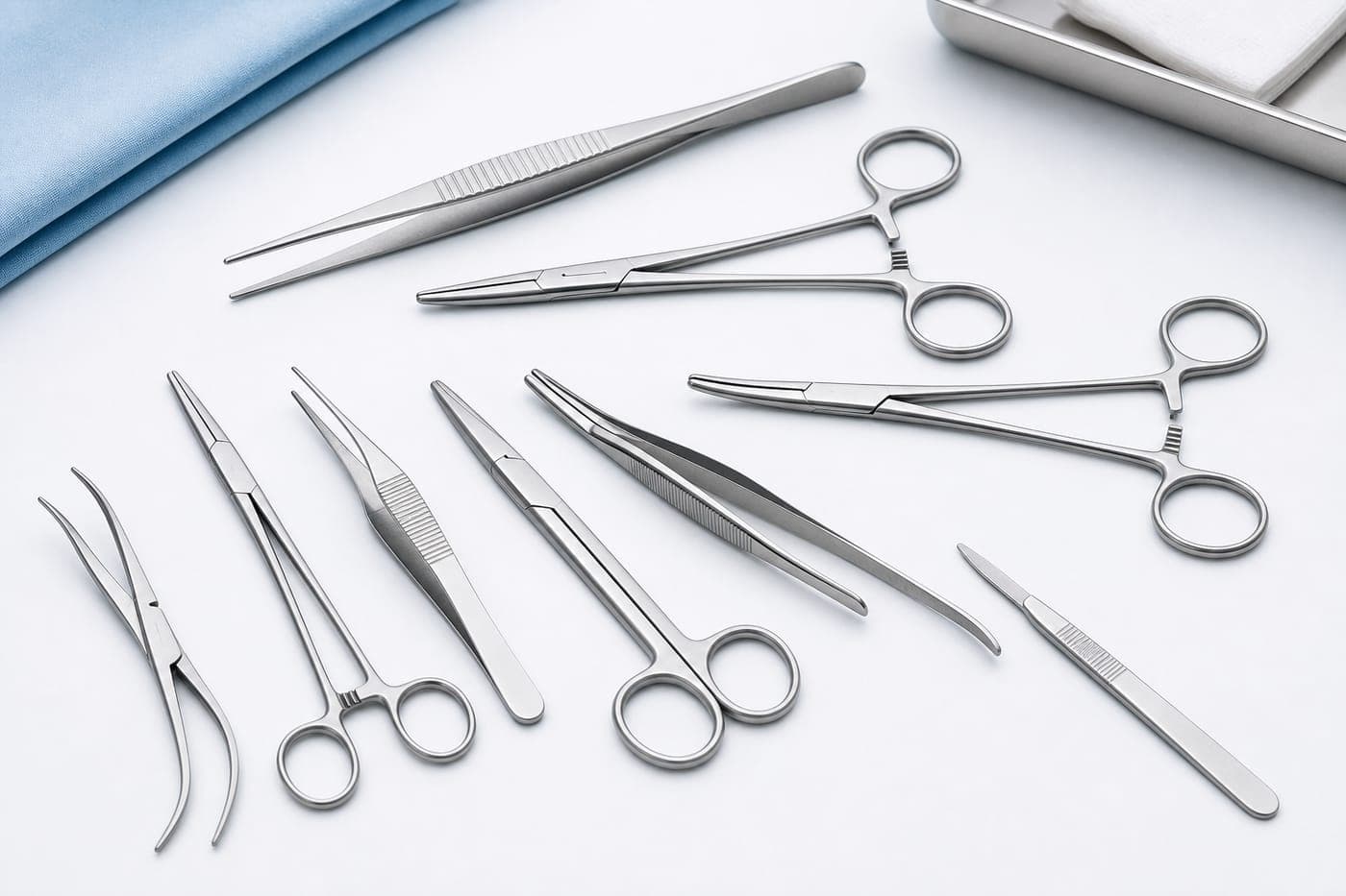 Precision stainless steel surgical instruments